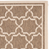 Safavieh Cy6916 Power Loomed 85.4% Polypropylene/10.4% Polyester/4.2% Latex Outdoor Rug CY6916-242-4