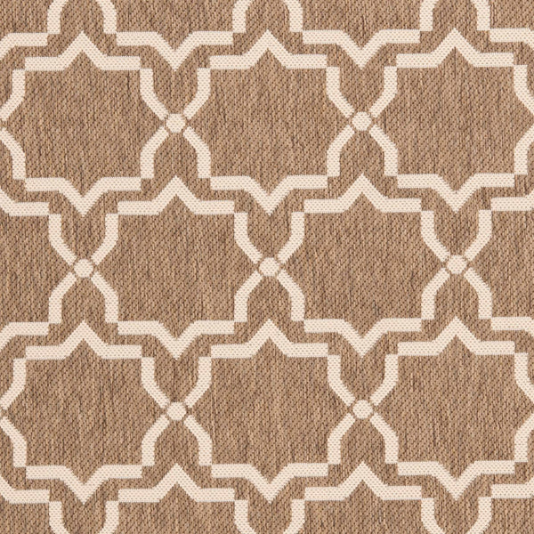 Safavieh Cy6916 Power Loomed 85.4% Polypropylene/10.4% Polyester/4.2% Latex Outdoor Rug CY6916-242-4