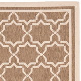 Safavieh Cy6916 Power Loomed 85.4% Polypropylene/10.4% Polyester/4.2% Latex Outdoor Rug CY6916-242-4