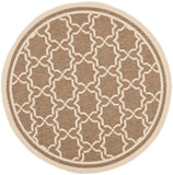 Safavieh Cy6916 Power Loomed 85.4% Polypropylene/10.4% Polyester/4.2% Latex Outdoor Rug CY6916-242-5R