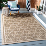 Safavieh Cy6916 Power Loomed 85.4% Polypropylene/10.4% Polyester/4.2% Latex Outdoor Rug CY6916-242-4