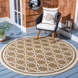 Safavieh Cy6916 Power Loomed 85.4% Polypropylene/10.4% Polyester/4.2% Latex Outdoor Rug CY6916-242-4