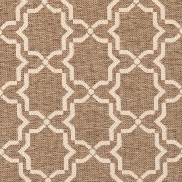 Safavieh Cy6916 Power Loomed 85.4% Polypropylene/10.4% Polyester/4.2% Latex Outdoor Rug CY6916-242-4