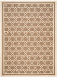 Safavieh Cy6916 Power Loomed 85.4% Polypropylene/10.4% Polyester/4.2% Latex Outdoor Rug CY6916-242-4