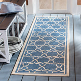 Safavieh Cy6916 Power Loomed 85.4% Polypropylene/10.4% Polyester/4.2% Latex Outdoor Rug CY6916-243-4