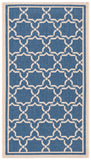 Safavieh Cy6916 Power Loomed 85.4% Polypropylene/10.4% Polyester/4.2% Latex Outdoor Rug CY6916-243-4