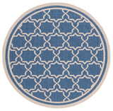 Safavieh Cy6916 Power Loomed 85.4% Polypropylene/10.4% Polyester/4.2% Latex Outdoor Rug CY6916-243-5R