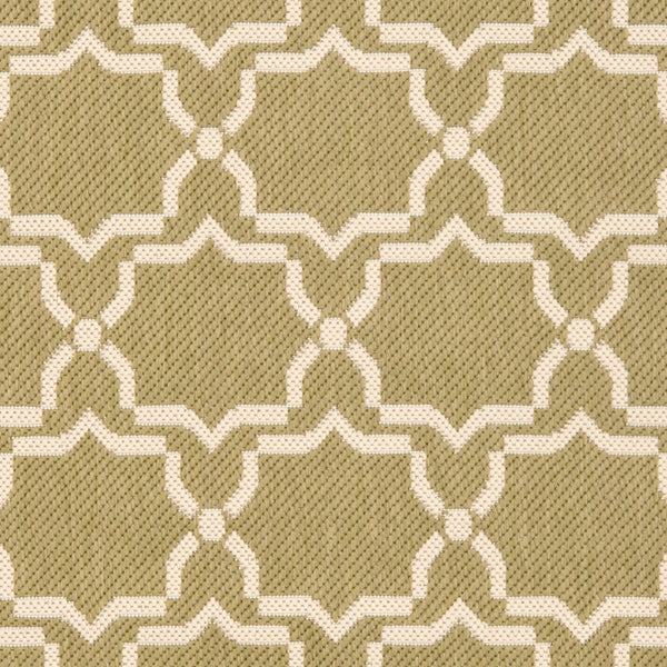 Safavieh Cy6916 Power Loomed 85.4% Polypropylene/10.4% Polyester/4.2% Latex Outdoor Rug CY6916-244-4