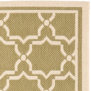 Safavieh Cy6916 Power Loomed 85.4% Polypropylene/10.4% Polyester/4.2% Latex Outdoor Rug CY6916-244-4