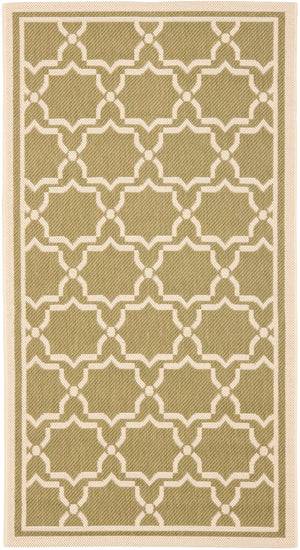 Safavieh Cy6916 Power Loomed 85.4% Polypropylene/10.4% Polyester/4.2% Latex Outdoor Rug CY6916-244-4