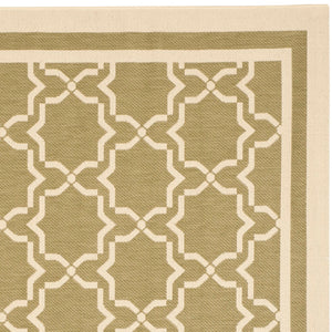 Safavieh Cy6916 Power Loomed 85.4% Polypropylene/10.4% Polyester/4.2% Latex Outdoor Rug CY6916-244-4