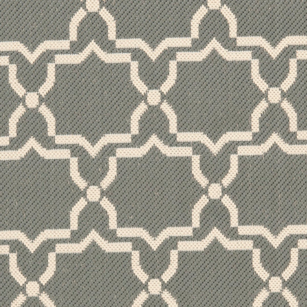 Safavieh Cy6916 Power Loomed 85.4% Polypropylene/10.4% Polyester/4.2% Latex Outdoor Rug CY6916-246-5SQ