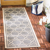 Safavieh Cy6916 Power Loomed 85.4% Polypropylene/10.4% Polyester/4.2% Latex Outdoor Rug CY6916-246-5SQ