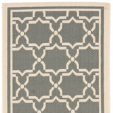 Safavieh Cy6916 Power Loomed 85.4% Polypropylene/10.4% Polyester/4.2% Latex Outdoor Rug CY6916-246-5SQ