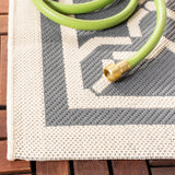 Safavieh Cy6916 Power Loomed 85.4% Polypropylene/10.4% Polyester/4.2% Latex Outdoor Rug CY6916-246-5SQ