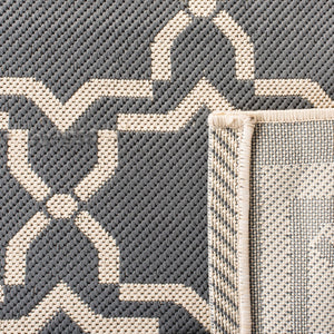 Safavieh Cy6916 Power Loomed 85.4% Polypropylene/10.4% Polyester/4.2% Latex Outdoor Rug CY6916-246-5SQ