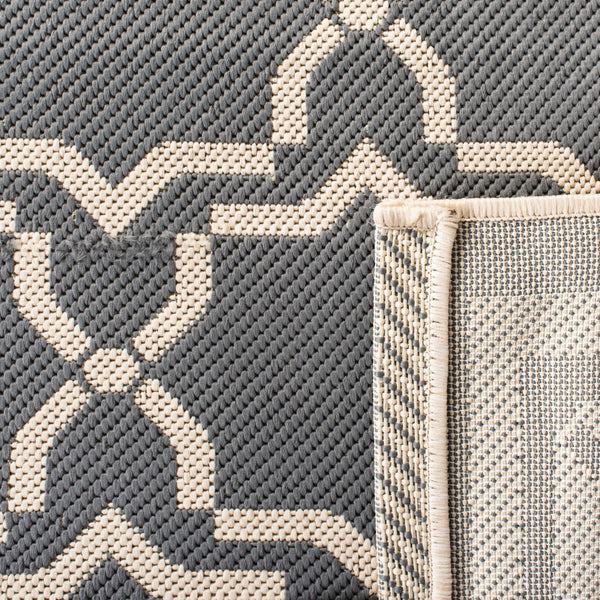 Safavieh Cy6916 Power Loomed 85.4% Polypropylene/10.4% Polyester/4.2% Latex Outdoor Rug CY6916-246-5SQ