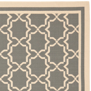 Safavieh Cy6916 Power Loomed 85.4% Polypropylene/10.4% Polyester/4.2% Latex Outdoor Rug CY6916-246-5SQ