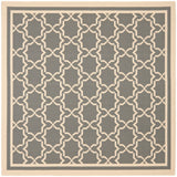 Safavieh Cy6916 Power Loomed 85.4% Polypropylene/10.4% Polyester/4.2% Latex Outdoor Rug CY6916-246-5SQ