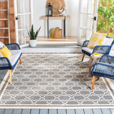 Safavieh Cy6916 Power Loomed 85.4% Polypropylene/10.4% Polyester/4.2% Latex Outdoor Rug CY6916-246-5SQ