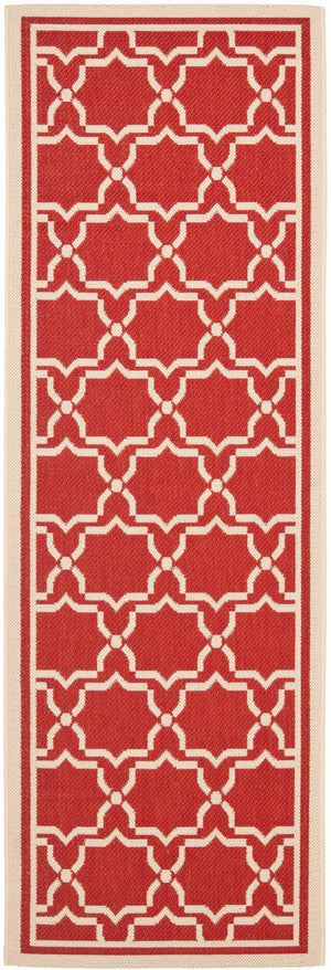 Safavieh Cy6916 Power Loomed 85.4% Polypropylene/10.4% Polyester/4.2% Latex Outdoor Rug CY6916-248-4