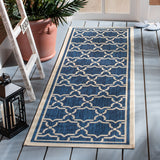 Safavieh Cy6916 Power Loomed 85.4% Polypropylene/10.4% Polyester/4.2% Latex Outdoor Rug CY6916-268-4