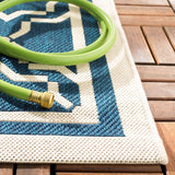 Safavieh Cy6916 Power Loomed 85.4% Polypropylene/10.4% Polyester/4.2% Latex Outdoor Rug CY6916-268-4