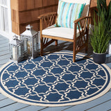 Safavieh Cy6916 Power Loomed 85.4% Polypropylene/10.4% Polyester/4.2% Latex Outdoor Rug CY6916-268-5R