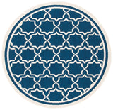 Safavieh Cy6916 Power Loomed 85.4% Polypropylene/10.4% Polyester/4.2% Latex Outdoor Rug CY6916-268-5R