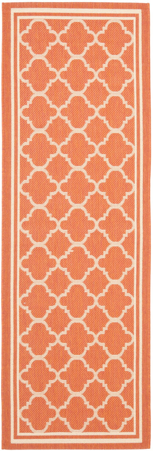 Safavieh Cy6918 Power Loomed 85.4% Polypropylene/10.4% Polyester/4.2% Latex Outdoor Rug CY6918-241-810