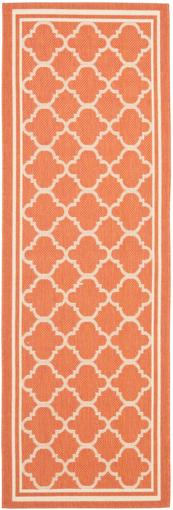 Safavieh Cy6918 Power Loomed 85.4% Polypropylene/10.4% Polyester/4.2% Latex Outdoor Rug CY6918-241-810