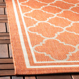 Safavieh Cy6918 Power Loomed 85.4% Polypropylene/10.4% Polyester/4.2% Latex Outdoor Rug CY6918-241-810