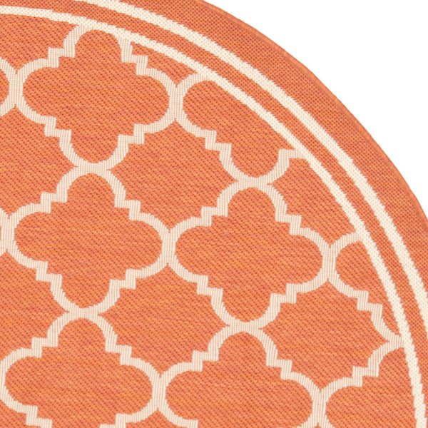 Safavieh Cy6918 Power Loomed 85.4% Polypropylene/10.4% Polyester/4.2% Latex Outdoor Rug CY6918-241-810