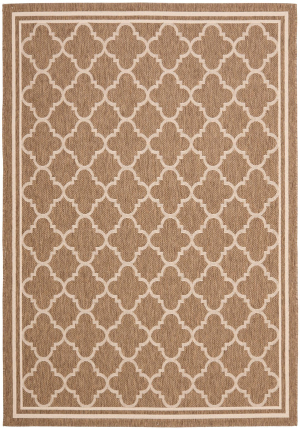 Safavieh Cy6918 Power Loomed 85.4% Polypropylene/10.4% Polyester/4.2% Latex Outdoor Rug CY6918-242-810