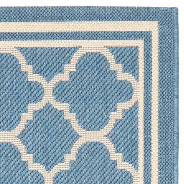 Safavieh Cy6918 Power Loomed 85.4% Polypropylene/10.4% Polyester/4.2% Latex Outdoor Rug CY6918-243-810
