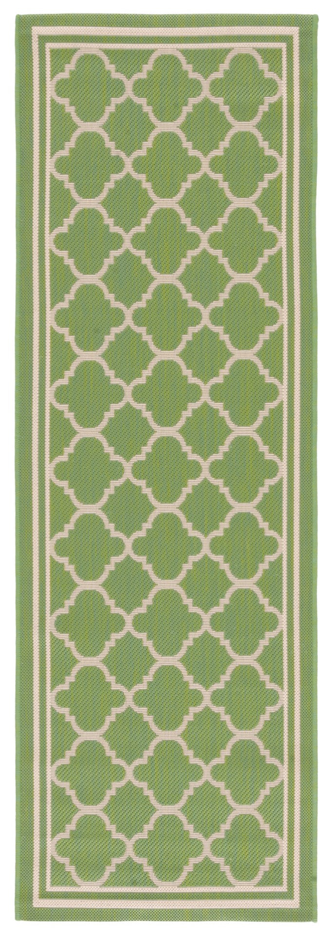 Safavieh Cy6918 Power Loomed 85.4% Polypropylene/10.4% Polyester/4.2% Latex Outdoor Rug CY6918-244-5SQ