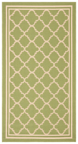 Safavieh Cy6918 Power Loomed 85.4% Polypropylene/10.4% Polyester/4.2% Latex Outdoor Rug CY6918-244-5SQ