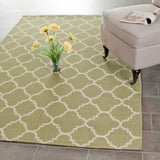 Safavieh Cy6918 Power Loomed 85.4% Polypropylene/10.4% Polyester/4.2% Latex Outdoor Rug CY6918-244-5SQ