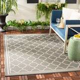 Safavieh Cy6918 Power Loomed 85.4% Polypropylene/10.4% Polyester/4.2% Latex Outdoor Rug CY6918-246-810