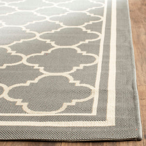 Safavieh Cy6918 Power Loomed 85.4% Polypropylene/10.4% Polyester/4.2% Latex Outdoor Rug CY6918-246-810