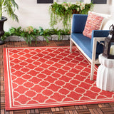 Safavieh Cy6918 Power Loomed 85.4% Polypropylene/10.4% Polyester/4.2% Latex Outdoor Rug CY6918-248-810