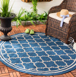 Safavieh Cy6918 Power Loomed 85.4% Polypropylene/10.4% Polyester/4.2% Latex Outdoor Rug CY6918-268-810