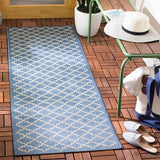 Safavieh Cy6919 Power Loomed 85.4% Polypropylene/10.4% Polyester/4.2% Latex Outdoor Rug CY6919-243-4SQ