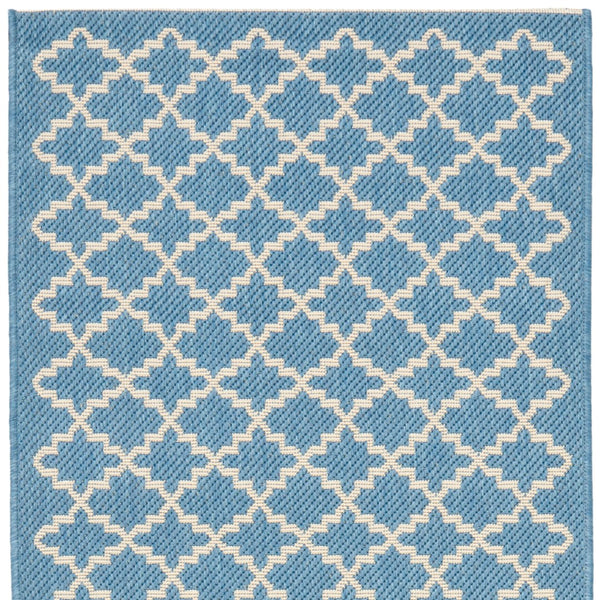 Safavieh Cy6919 Power Loomed 85.4% Polypropylene/10.4% Polyester/4.2% Latex Outdoor Rug CY6919-243-4SQ