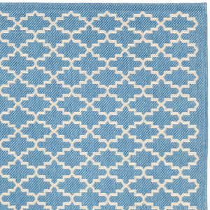 Safavieh Cy6919 Power Loomed 85.4% Polypropylene/10.4% Polyester/4.2% Latex Outdoor Rug CY6919-243-4SQ