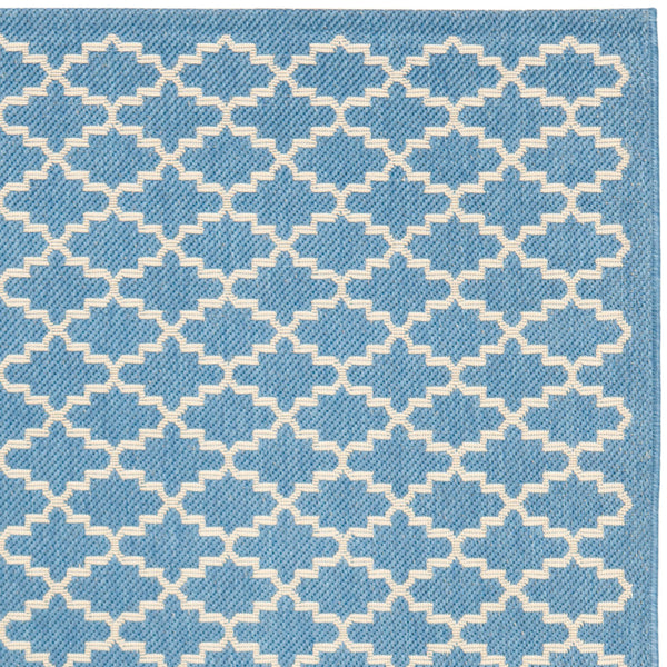 Safavieh Cy6919 Power Loomed 85.4% Polypropylene/10.4% Polyester/4.2% Latex Outdoor Rug CY6919-243-4SQ