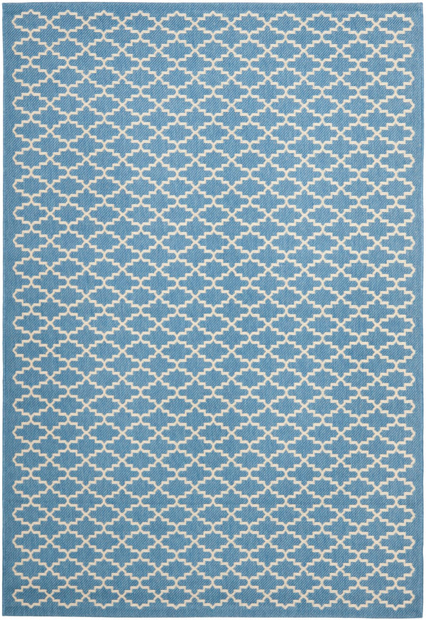 Safavieh Cy6919 Power Loomed 85.4% Polypropylene/10.4% Polyester/4.2% Latex Outdoor Rug CY6919-243-4SQ