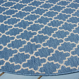 Safavieh Cy6919 Power Loomed 85.4% Polypropylene/10.4% Polyester/4.2% Latex Outdoor Rug CY6919-243-4SQ