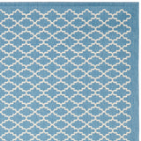 Safavieh Cy6919 Power Loomed 85.4% Polypropylene/10.4% Polyester/4.2% Latex Outdoor Rug CY6919-243-4SQ