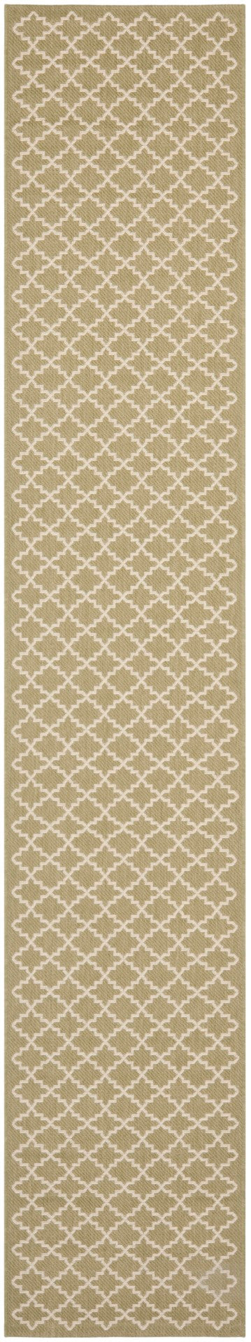 Safavieh Cy6919 Power Loomed 85.4% Polypropylene/10.4% Polyester/4.2% Latex Outdoor Rug CY6919-244-4